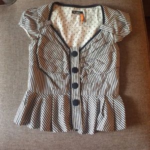 Anthropologie Taikonhu Striped Top